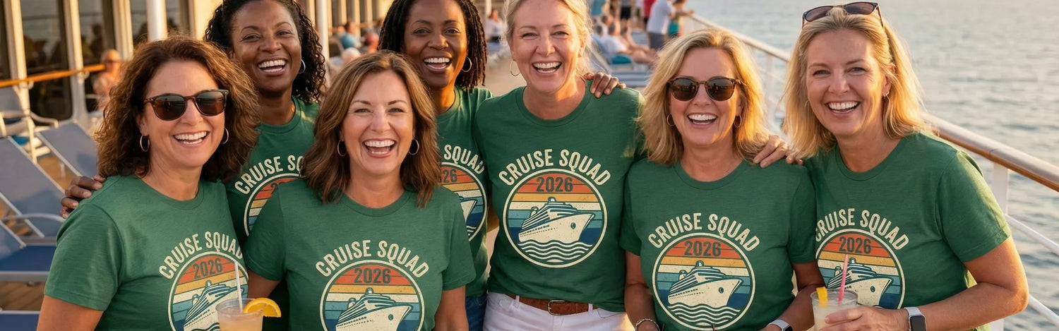 Cruise Squad 2026 Shirts - hero banner