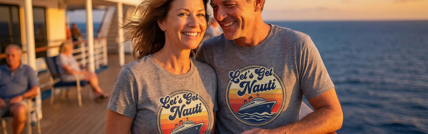 Let's Get Nauti Shirts - hero banner
