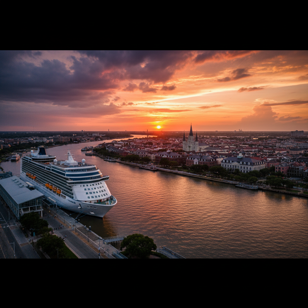 New Orleans Louisiana cruise port hero image
