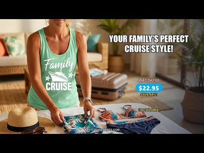 Family Cruise Shirt - Cruise Ship and Starfish Matching Family Tee — T-Shirt - Video Demo