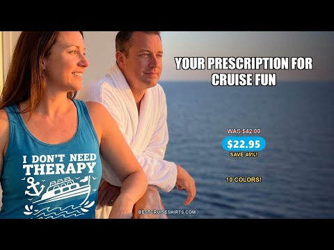 I Need a Cruise Shirt - Funny Cruise Therapy Nautical T-Shirt Design — T-Shirt - Video Demo