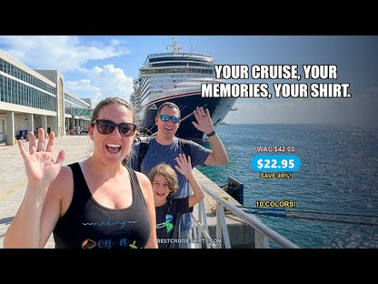 Making Memories on a Cruise Nautical Family Vacation Shirt — T-Shirt - Video Demo