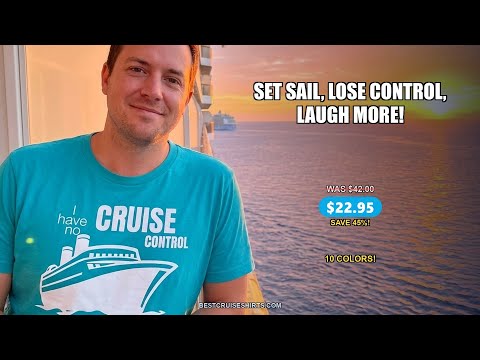 I Have No Cruise Control Funny Ship Illustration Cruise Shirt — T-Shirt - Video Demo