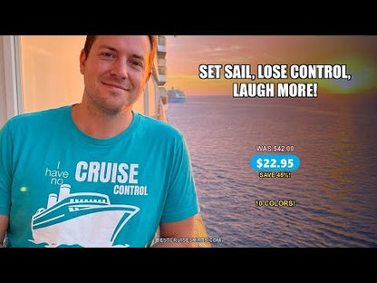 I Have No Cruise Control Funny Ship Illustration Cruise Shirt — T-Shirt - Video Demo