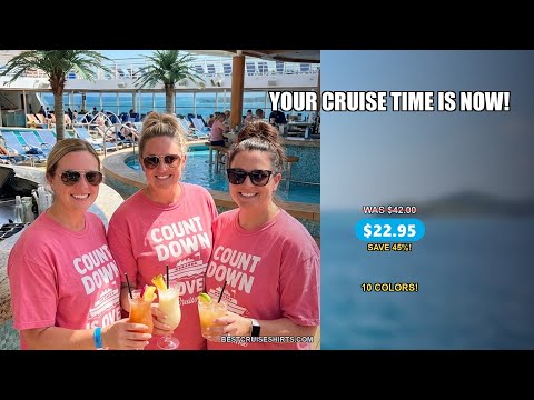 Cruise Countdown Is Over Nautical Ship Its Cruise Time Shirt — T-Shirt - Video Demo