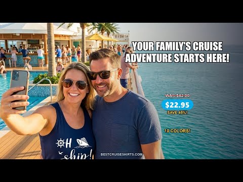 Oh Ship It's A Family Trip - Funny Cruise Family Cruise Shirt — T-Shirt - Video Demo