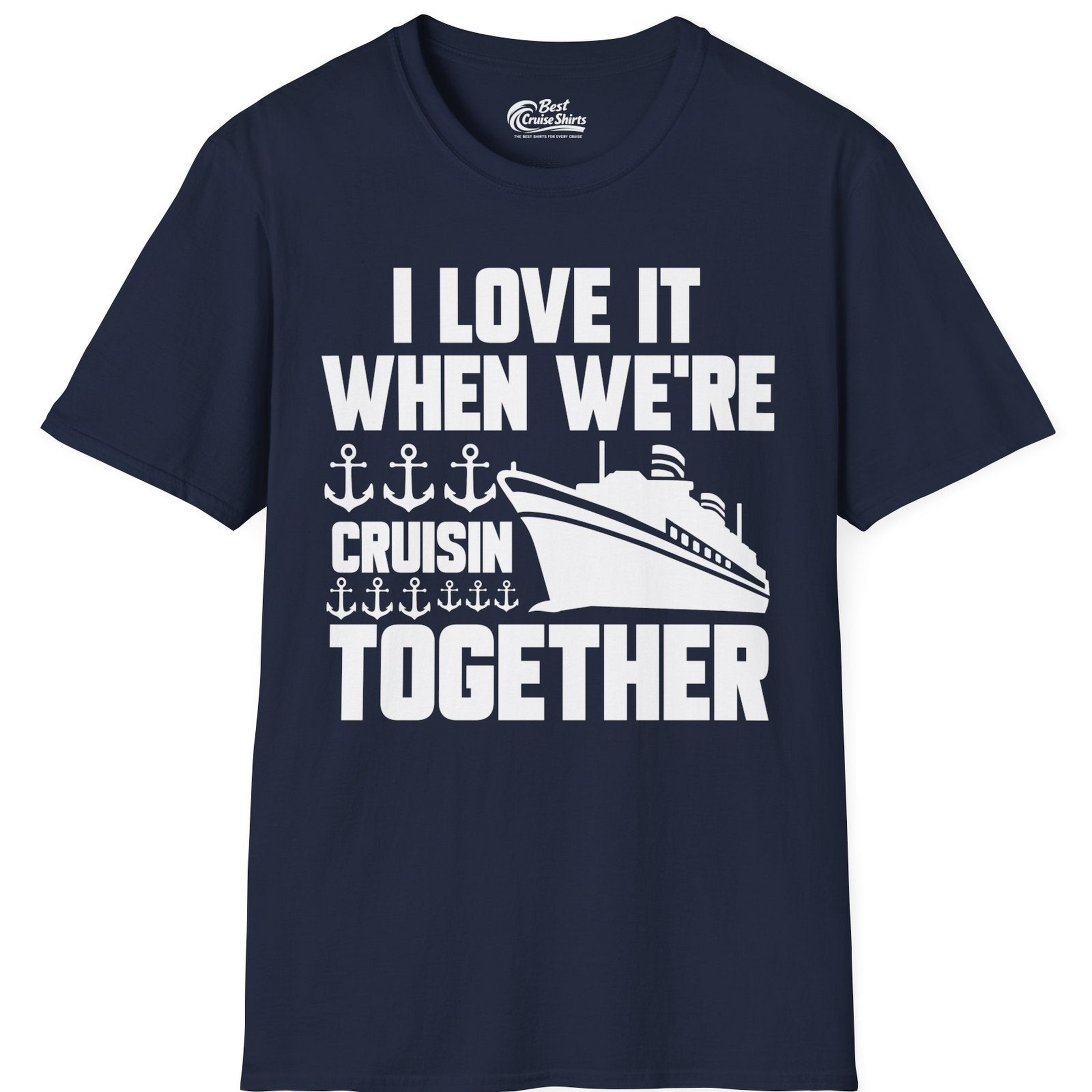 Cruisin Together Nautical Anchors Group Cruise Ship Shirt — T-Shirt T-Shirt – Best Cruise Shirts