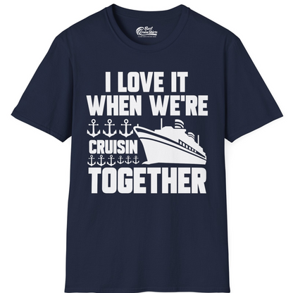 Cruisin Together Nautical Anchors Group Cruise Ship Shirt — T-Shirt T-Shirt – Best Cruise Shirts