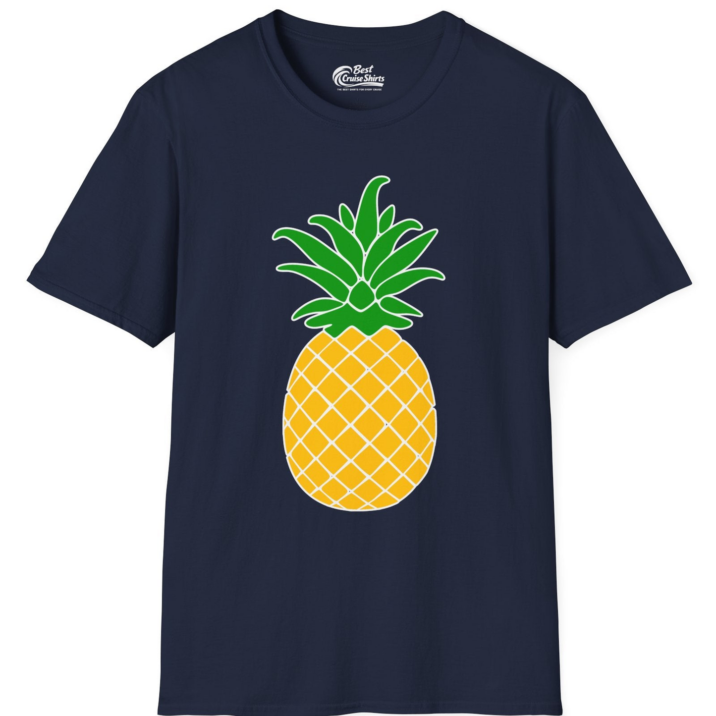 Cartoon Pineapple Graphic Shirt T-Shirt – Best Cruise Shirts