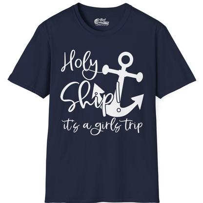 Holy Ship Anchor Girls Trip Cruise Shirt T-Shirt – Best Cruise Shirts