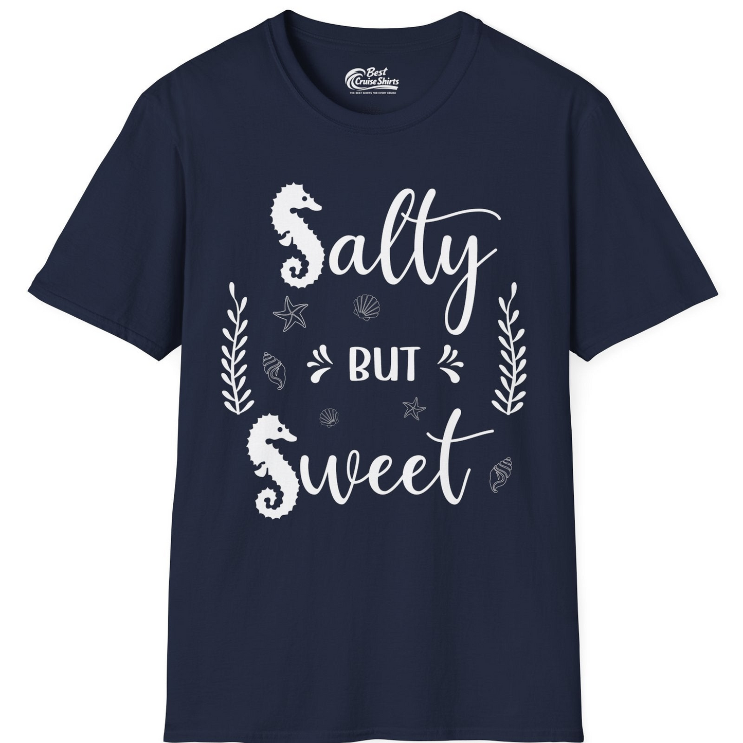 Salty But Sweet Seahorse Ocean Beach Shirt T-Shirt – Best Cruise Shirts