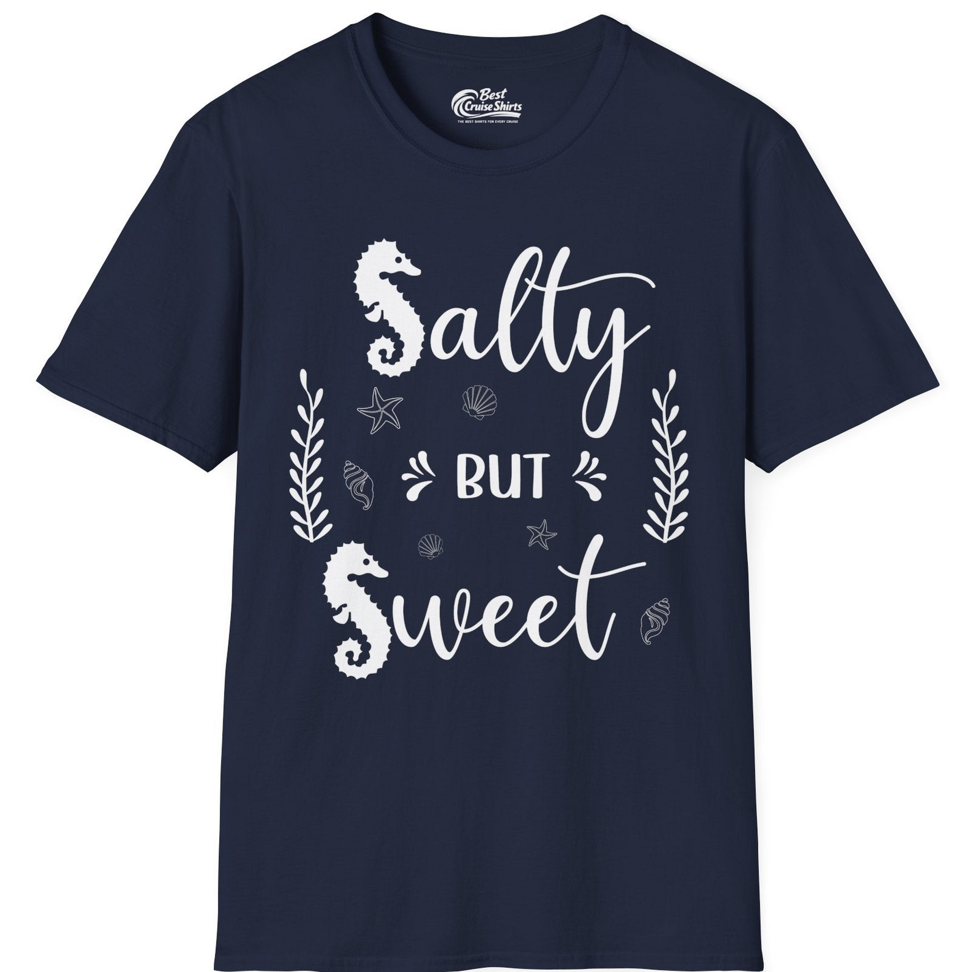 Salty But Sweet Seahorse Ocean Beach Shirt T-Shirt – Best Cruise Shirts