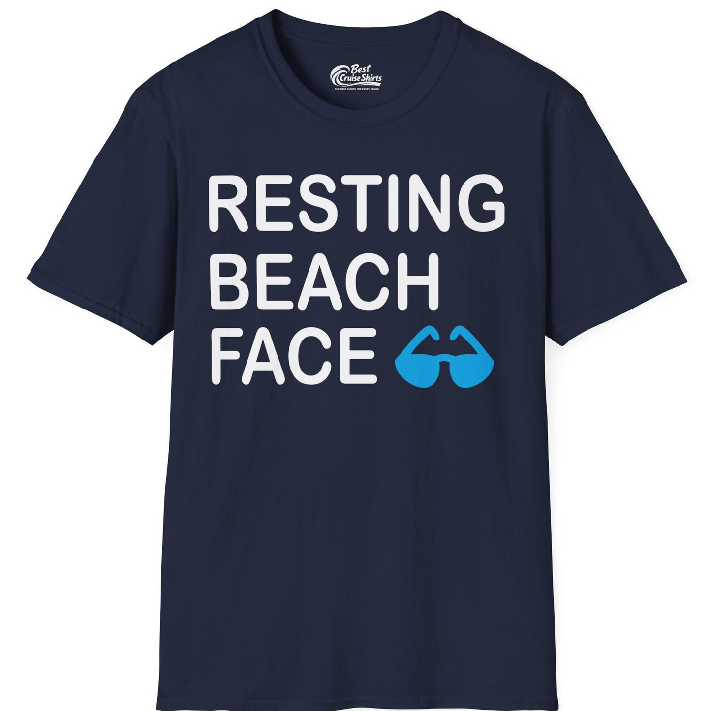 Resting Beach Face Shirt T-Shirt – Best Cruise Shirts