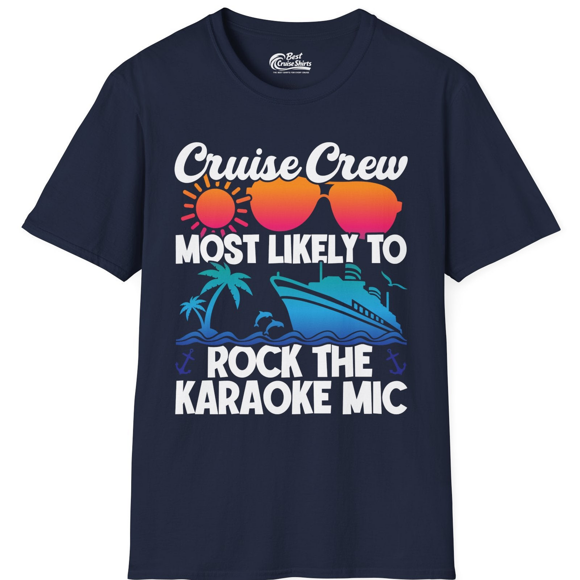 Cruise Crew Karaoke Party Shirt T-Shirt – Best Cruise Shirts