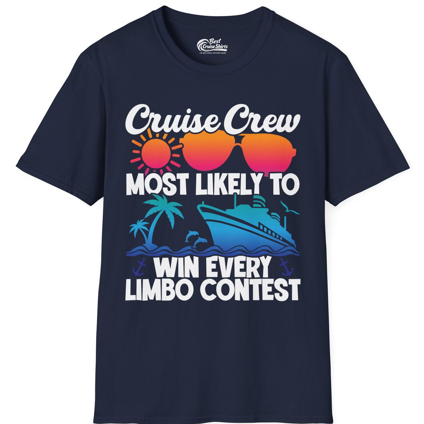Cruise Crew Limbo Contest Funny Group Caribbean Party Shirt — T-Shirt T-Shirt – Best Cruise Shirts