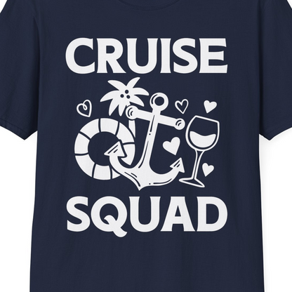 Cruise Squad Shirt T-Shirt – Best Cruise Shirts Close Up