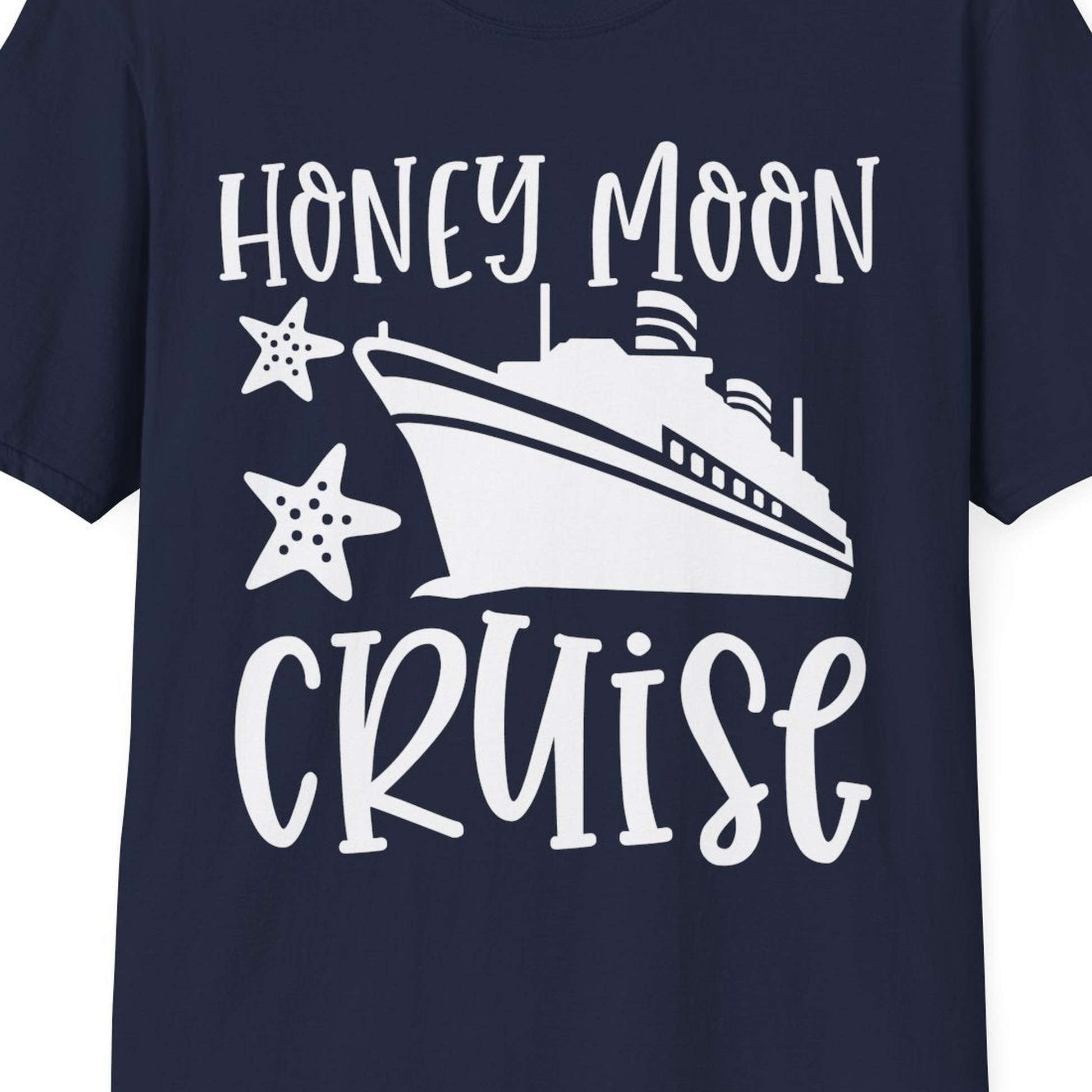 Honeymoon Cruise Shirt T-Shirt – Best Cruise Shirts Close Up