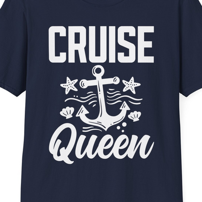 Cruise Queen Shirt T-Shirt – Best Cruise Shirts Close Up