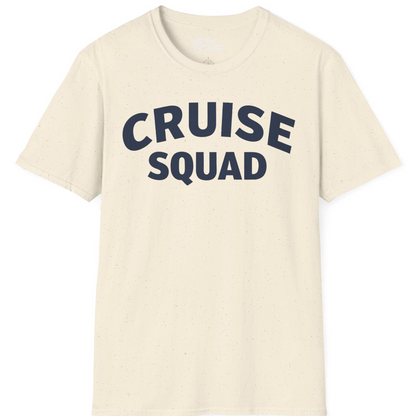 Cruise Squad Shirt T-Shirt – Natural – Best Cruise Shirts