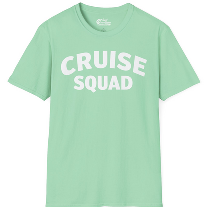 Cruise Squad Shirt T-Shirt – Mint Green – Best Cruise Shirts