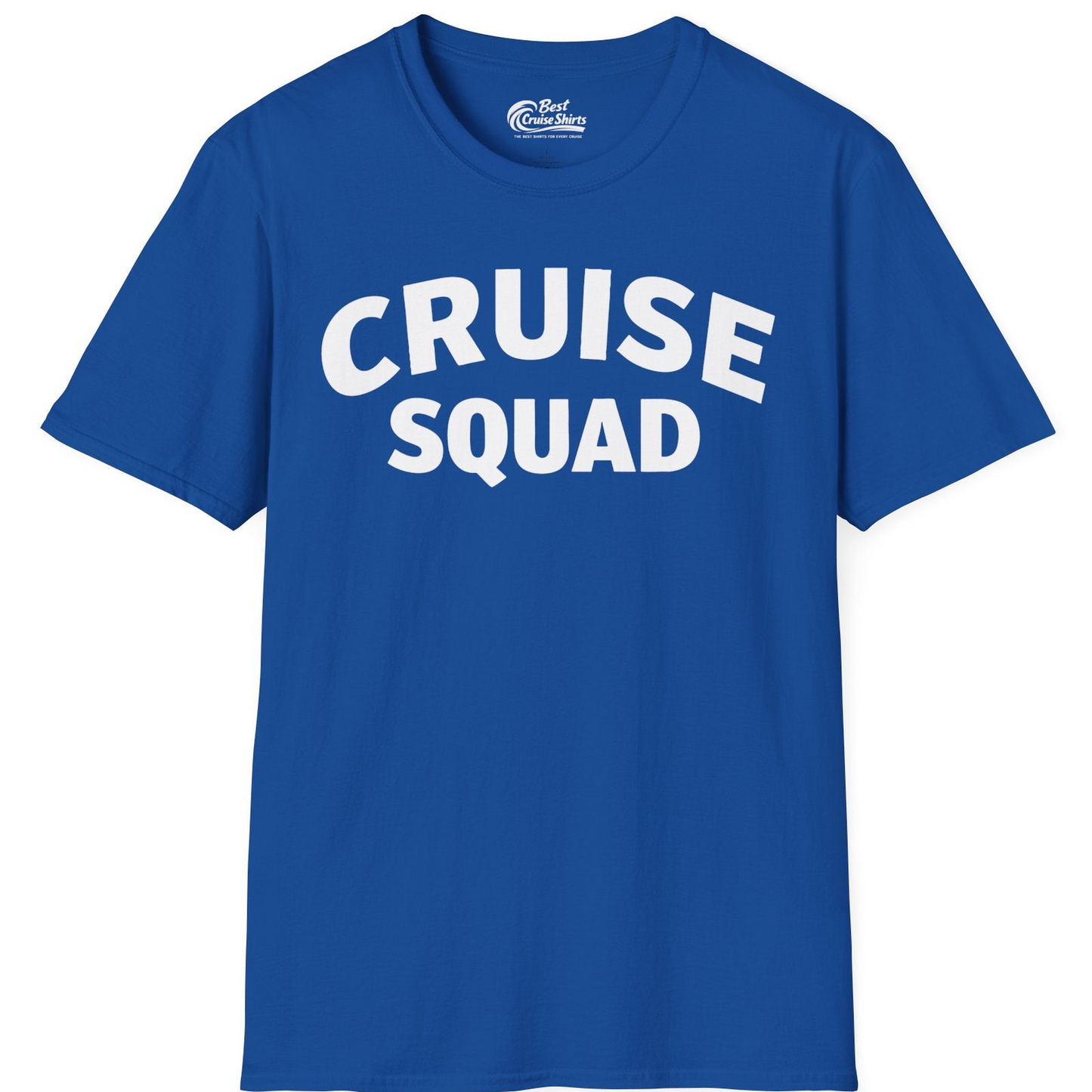 Cruise Squad Shirt T-Shirt – Royal – Best Cruise Shirts