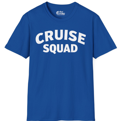Cruise Squad Shirt T-Shirt – Royal – Best Cruise Shirts