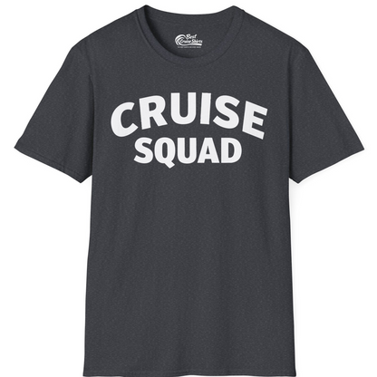 Cruise Squad Shirt T-Shirt – Dark Heather Grey – Best Cruise Shirts