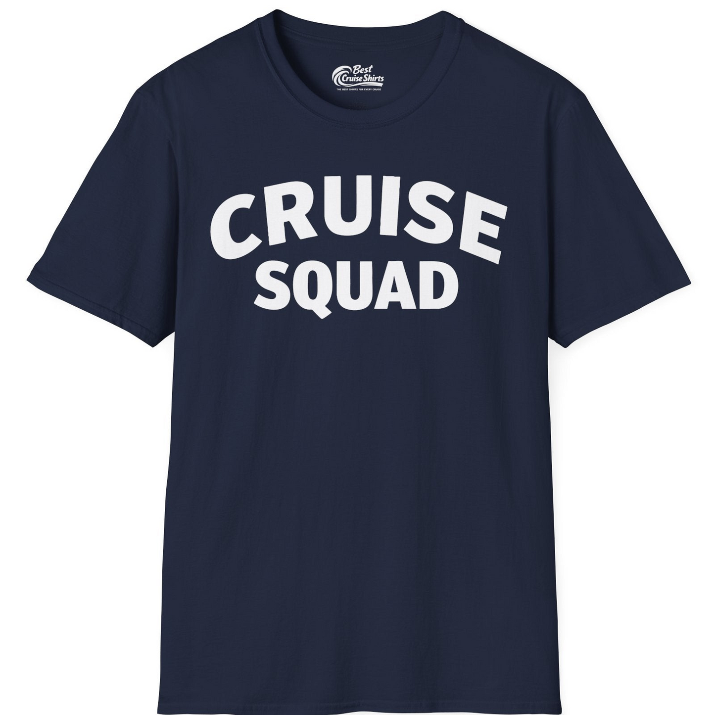Cruise Squad Shirt T-Shirt – Navy – Best Cruise Shirts
