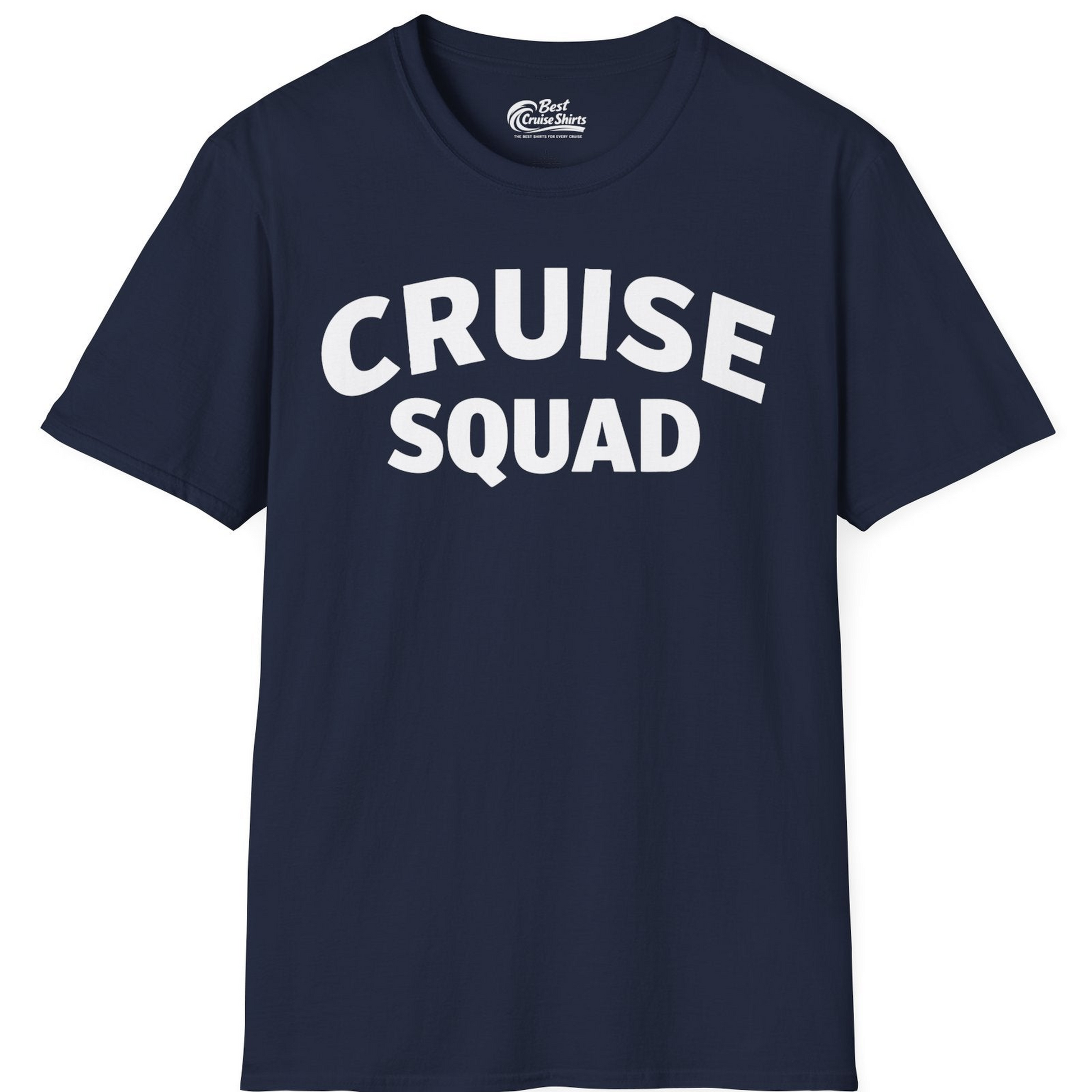 Cruise Squad Shirt T-Shirt – Navy – Best Cruise Shirts