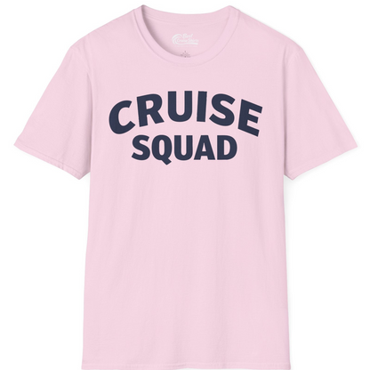 Cruise Squad Shirt T-Shirt – Light Pink – Best Cruise Shirts