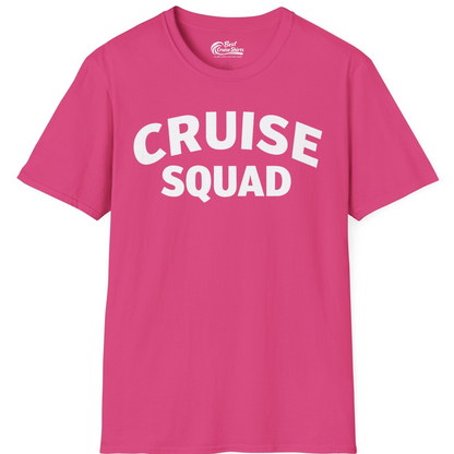 Cruise Squad Shirt T-Shirt – Heliconia – Best Cruise Shirts