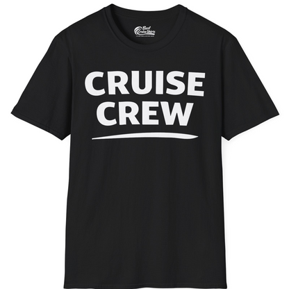 Cruise Crew Shirt T-Shirt – Black – Best Cruise Shirts