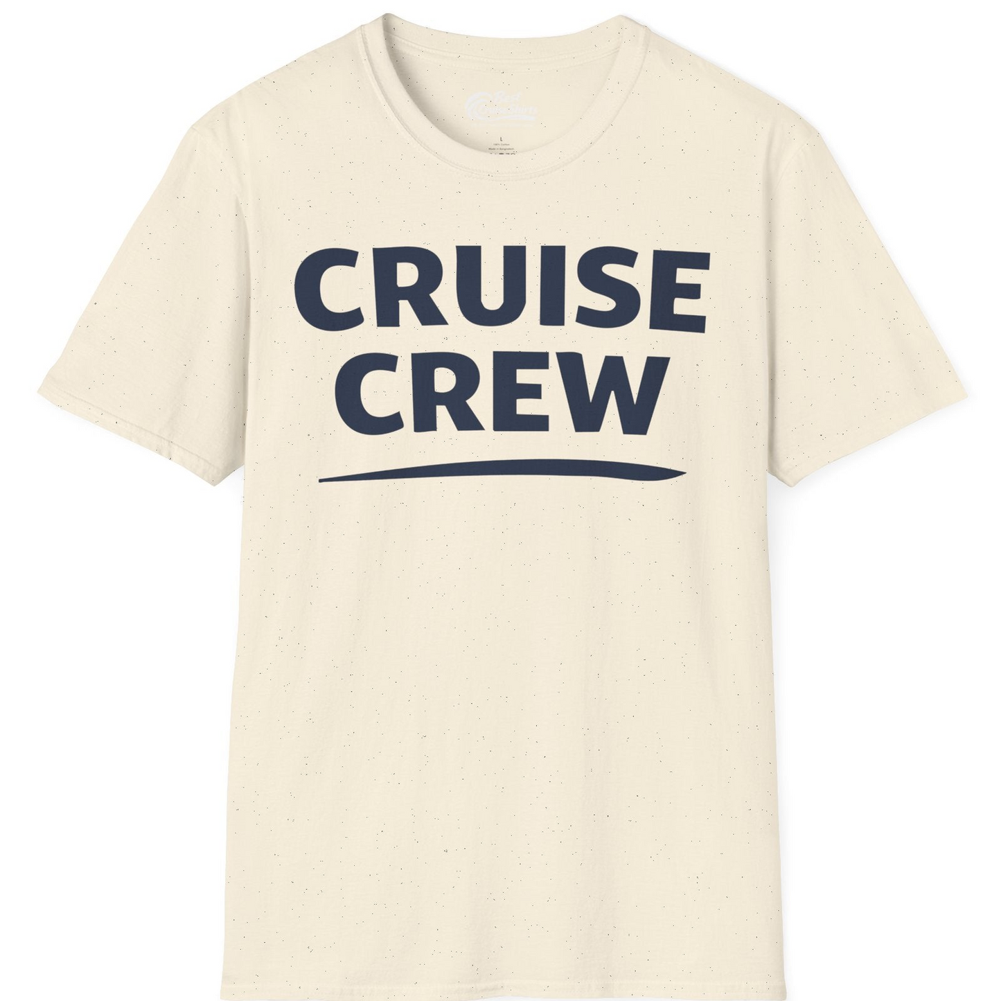Cruise Crew Shirt T-Shirt – Natural – Best Cruise Shirts