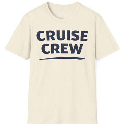 Cruise Crew Shirt T-Shirt – Natural – Best Cruise Shirts
