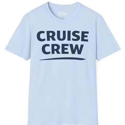 Cruise Crew Shirt T-Shirt – Light Blue – Best Cruise Shirts