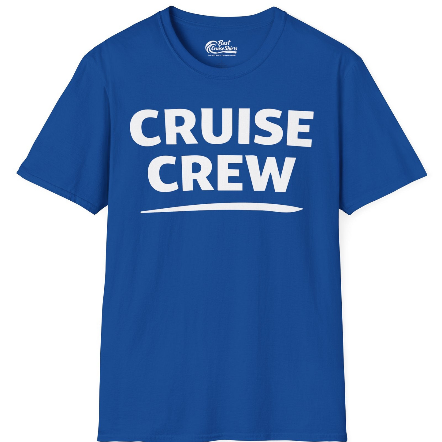 Cruise Crew Shirt T-Shirt – Royal – Best Cruise Shirts