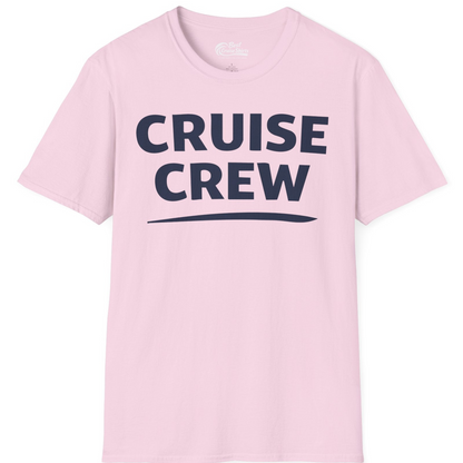 Cruise Crew Shirt T-Shirt – Light Pink – Best Cruise Shirts