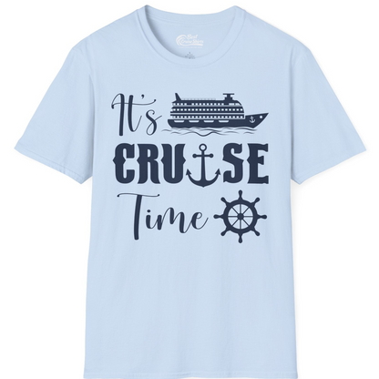 It’s Cruise Time Shirt T-Shirt – Light Blue – Best Cruise Shirts