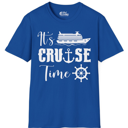 It’s Cruise Time Shirt T-Shirt – Royal – Best Cruise Shirts