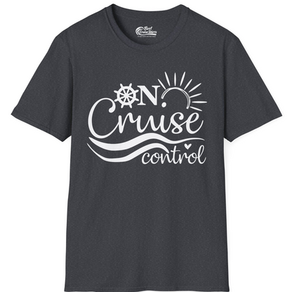 On Cruise Control Shirt T-Shirt – Dark Heather Grey – Best Cruise Shirts