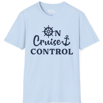 On Cruise Control Shirt T-Shirt – Light Blue – Best Cruise Shirts