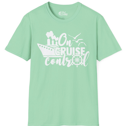 On Cruise Control Shirt T-Shirt – Mint Green – Best Cruise Shirts