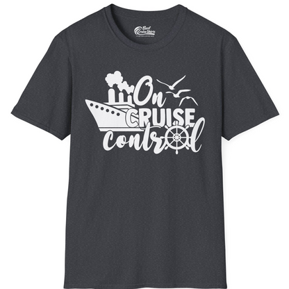 On Cruise Control Shirt T-Shirt – Dark Heather Grey – Best Cruise Shirts