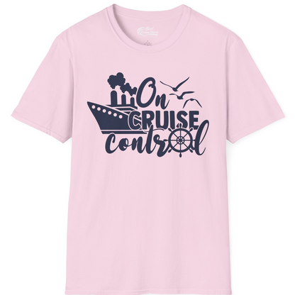 On Cruise Control Shirt T-Shirt – Light Pink – Best Cruise Shirts