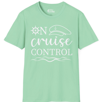 On Cruise Control Shirt T-Shirt – Mint Green – Best Cruise Shirts