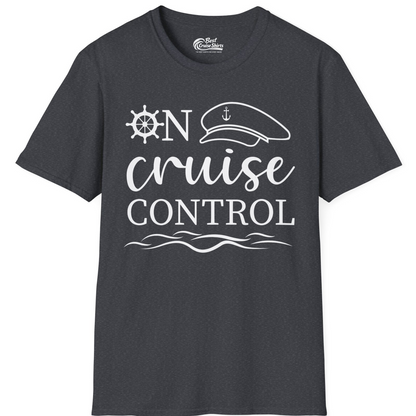 On Cruise Control Shirt T-Shirt – Dark Heather Grey – Best Cruise Shirts