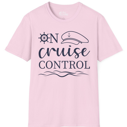 On Cruise Control Shirt T-Shirt – Light Pink – Best Cruise Shirts
