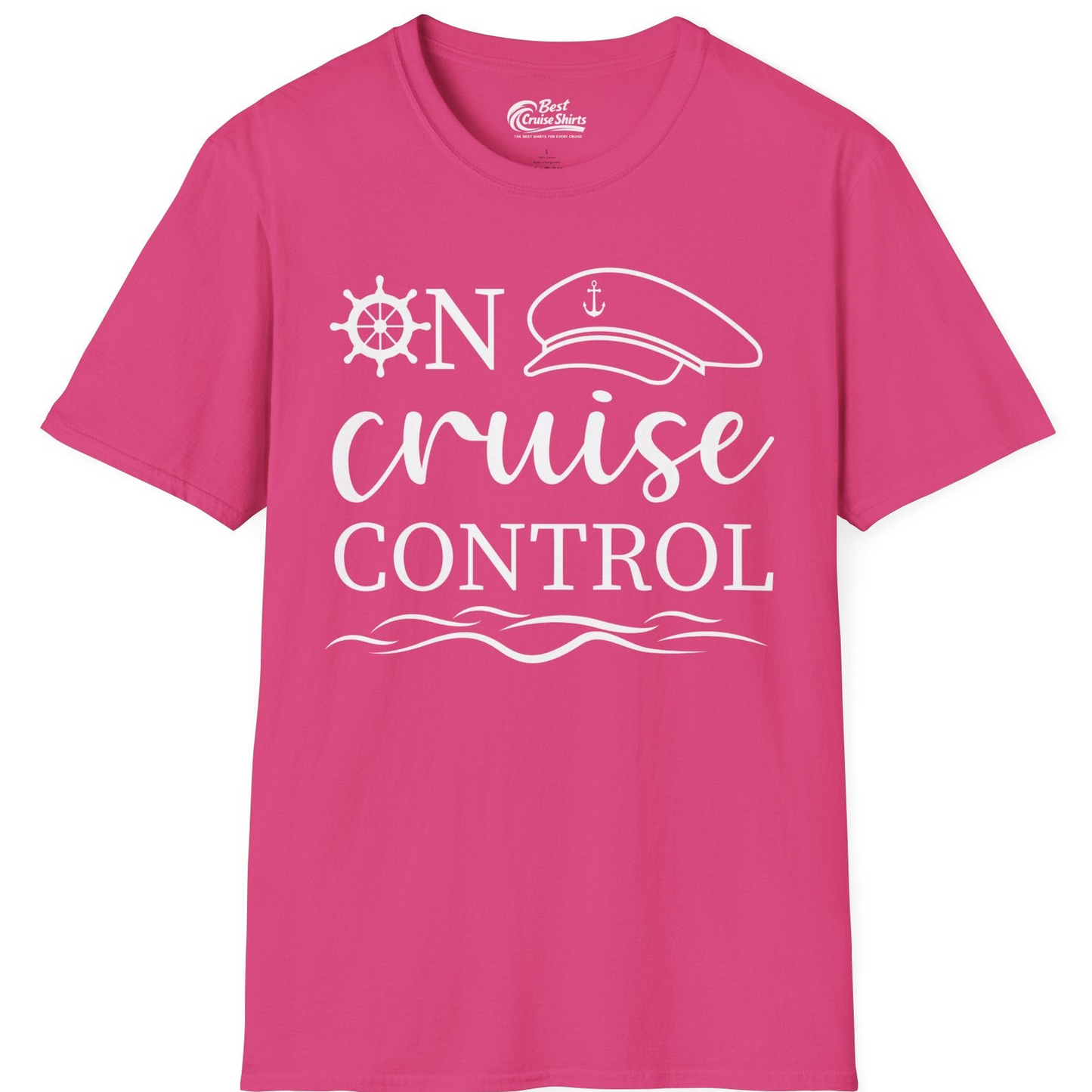 On Cruise Control Shirt T-Shirt – Heliconia – Best Cruise Shirts