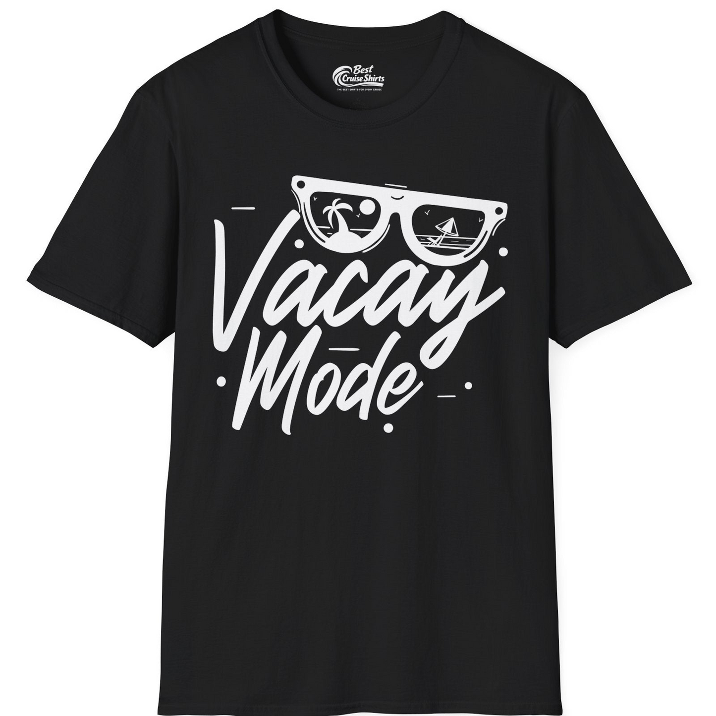 Vacay Mode Shirt T-Shirt – Black – Best Cruise Shirts