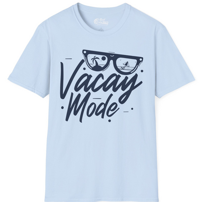 Vacay Mode Shirt T-Shirt – Light Blue – Best Cruise Shirts